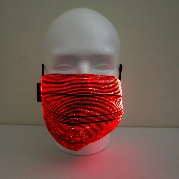 Philadelphia Phillies Fashion LED ADULTS AND KIDS FACE MASK (2 Masks) - Picture 3 of 4